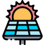 Solar panel icon 64x64
