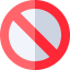 Forbidden アイコン 64x64