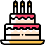 Birthday cake icon 64x64