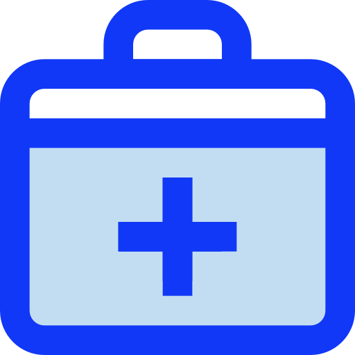 First aid kit icon