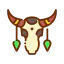 Bull skull icon 64x64