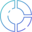 Pie chart icon 64x64