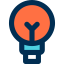 Light bulb icon 64x64