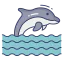 Дельфин иконка 64x64