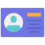 Business card icon 64x64