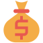 Money bag icon 64x64