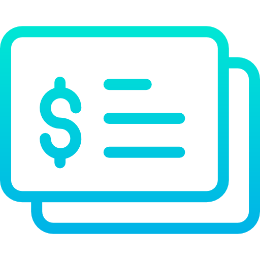 Cheque icon