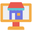 Online shop icon 64x64