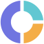 Pie chart icon 64x64