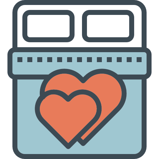 Double bed icon