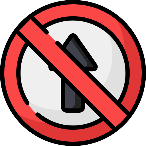 No entry icon