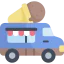 Ice cream truck icon 64x64