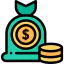 Money bag icon 64x64