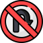 No turn іконка 64x64