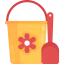 Sand bucket іконка 64x64