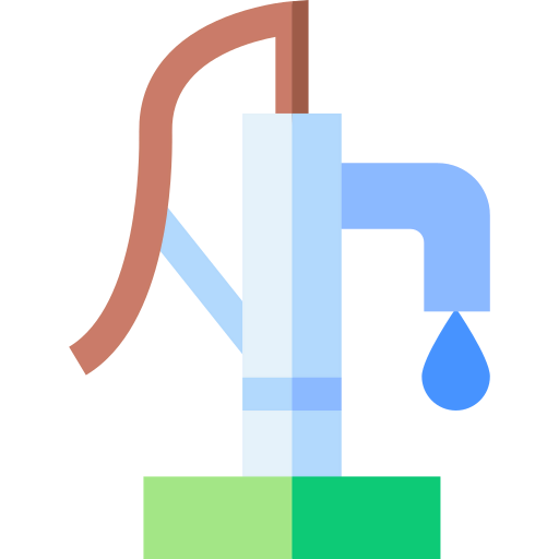 Hand pump icon