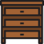 Chest of drawers icon 64x64