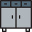 Chest of drawers icon 64x64