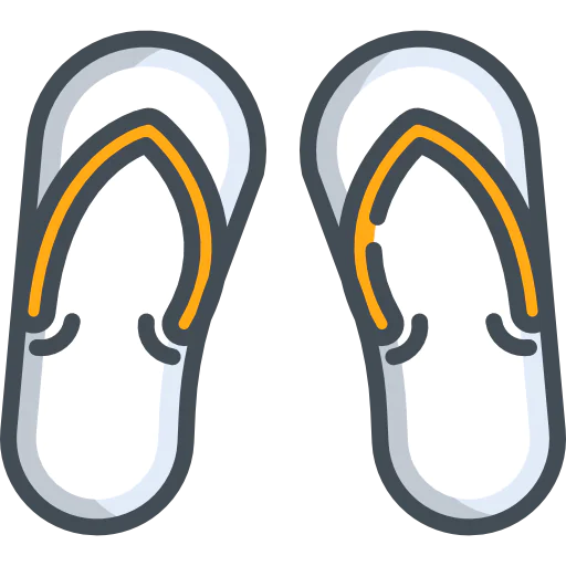 Flip flops icon