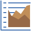 Area graph icône 64x64
