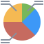 Pie chart icon 64x64