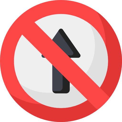No entry icon