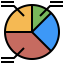 Pie chart icon 64x64