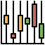 Stock chart アイコン 64x64
