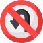 No turn іконка 64x64