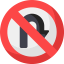 No turn іконка 64x64