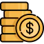 Coins icon 64x64