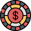 Poker chip icon 64x64