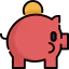Piggy bank icon 64x64