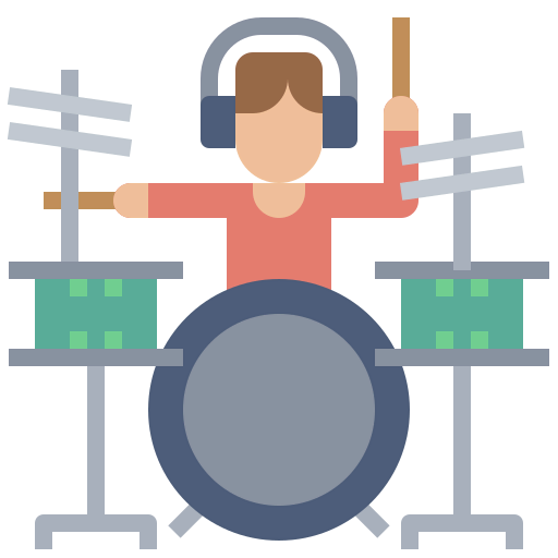 Drum set icon