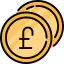 Pound sterling іконка 64x64
