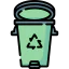 Trash bin Symbol 64x64
