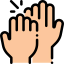 High five アイコン 64x64