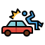 Car accident icon 64x64