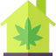 Green house ícono 64x64