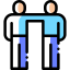 Shoulder to shoulder icon 64x64
