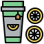 Lemon tea icon 64x64