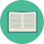 Open book icon 64x64