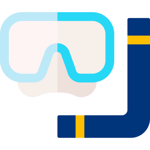Diving mask icon