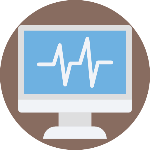Electrocardiogram icon