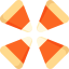 Candy corn 상 64x64