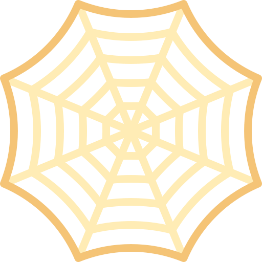 Spider web icon