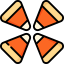 Candy corn 상 64x64