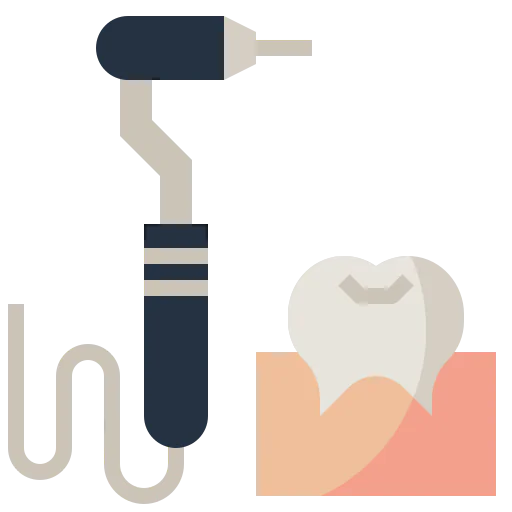 Tooth drill icon