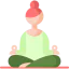 Yoga position icon 64x64