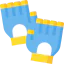 Gym gloves icon 64x64